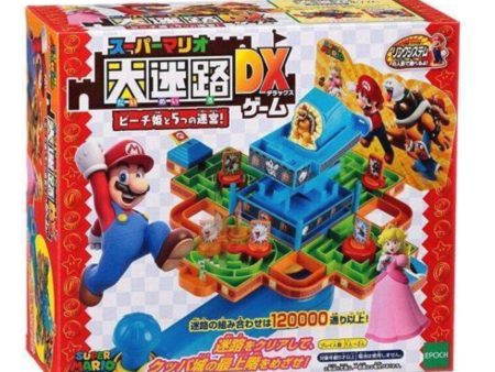 Epoch Nintendo Super Mario Bros Maze DX Princess Peach Ver Tabletop Board Game Online Sale