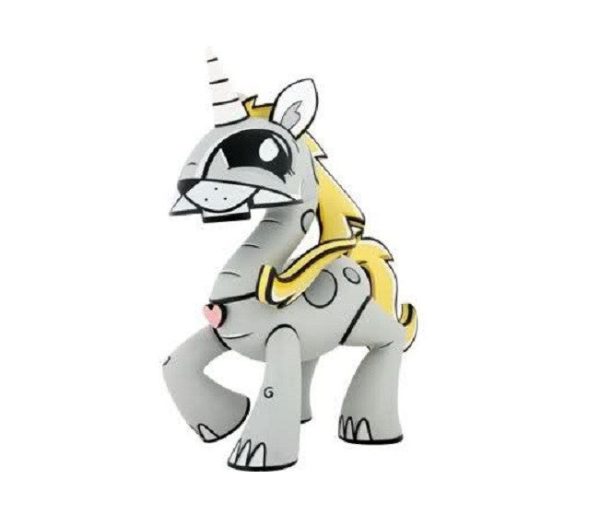 Wonderwall Joe Ledbetter Unicornasaurus Grey Ver. 8  Vinyl Figure on Sale