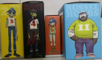 Kidrobot 2006 Jamie Hewlett Gorillaz 2D Murdoc Noodle CMYK Edition 4 Vinyl Collection Figure Set Supply